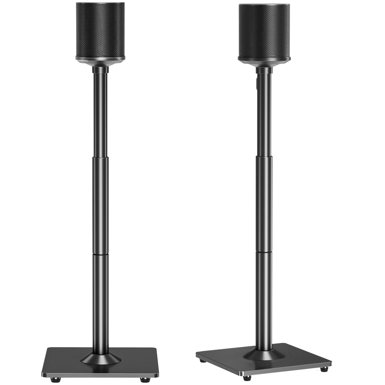 Universal Speakers Stands Pair for Sonos ERA 100 Height Adjustable 35" to 43.4" Floor Standing Speaker Holder MUS9146