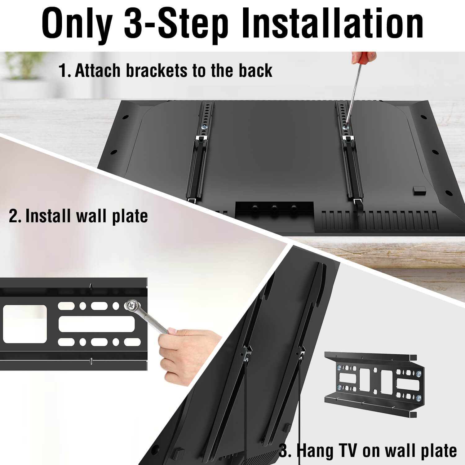 Tilting TV Wall Mount for 32''-65'' TVs MUT0013