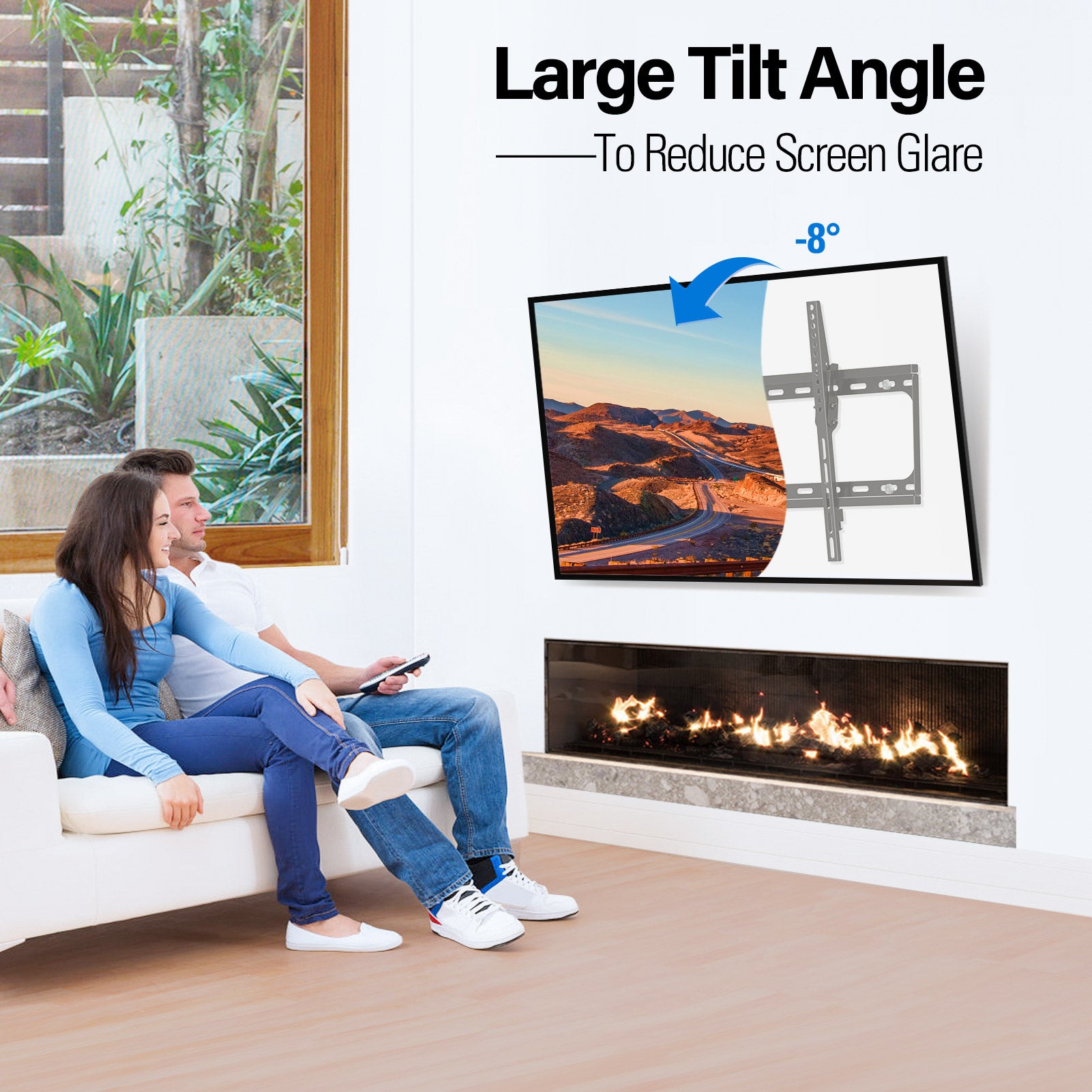 Tilting TV Wall Mount for Up To 75" Tvs MUT0053