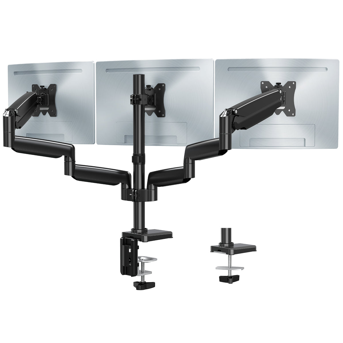 Soporte de escritorio para monitor triple de movimiento completo para monitores máximos de 32'' MUM-8004A