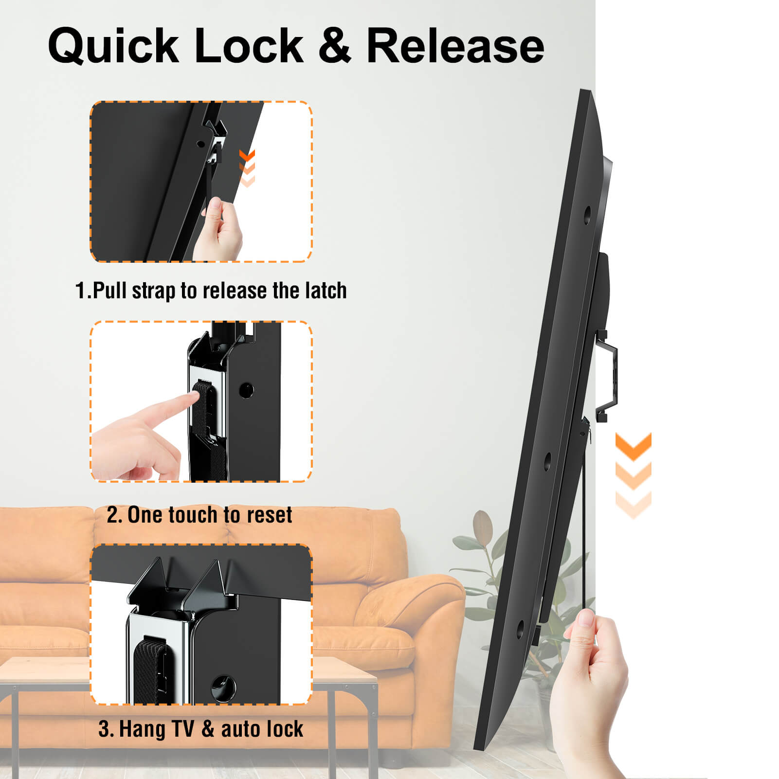 Tilting TV Wall Mount for 32''-65'' TVs MUT0013