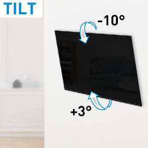 tilting tv wall mount - reduce glare