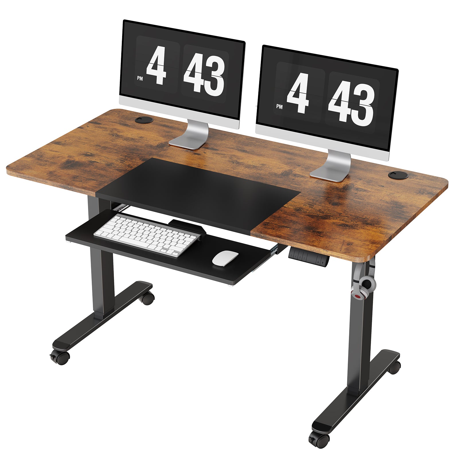 Standing Desk Adjustable Height Sit Stand Home Office Desk MUD834 – MOUNTUP