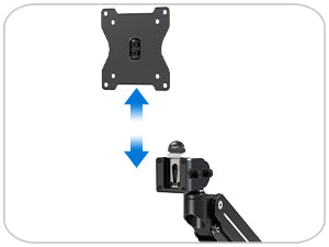 quick release vesa mounting