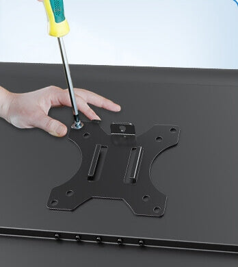 install vesa plate
