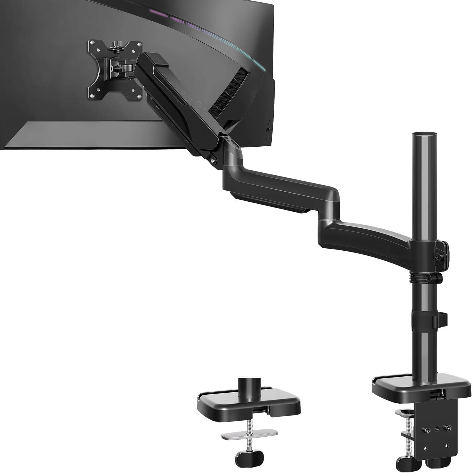 Single Monitor Desk Mount for 13''-32'' Monitors MUA6021B