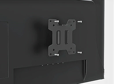 attach vesa plate to the monitor