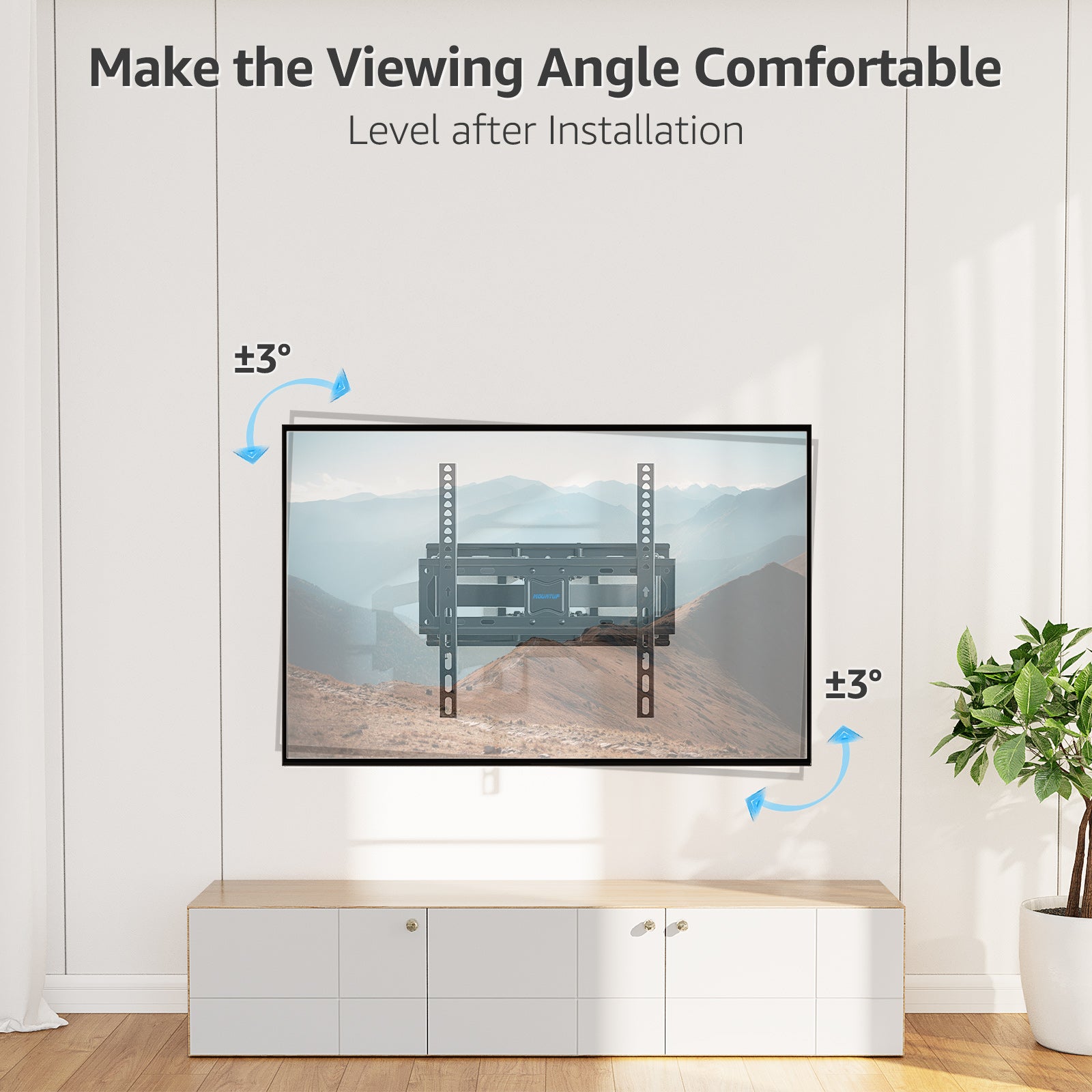 Full Motion TV Wall Mount for 32''-65'' TVs MUT0010