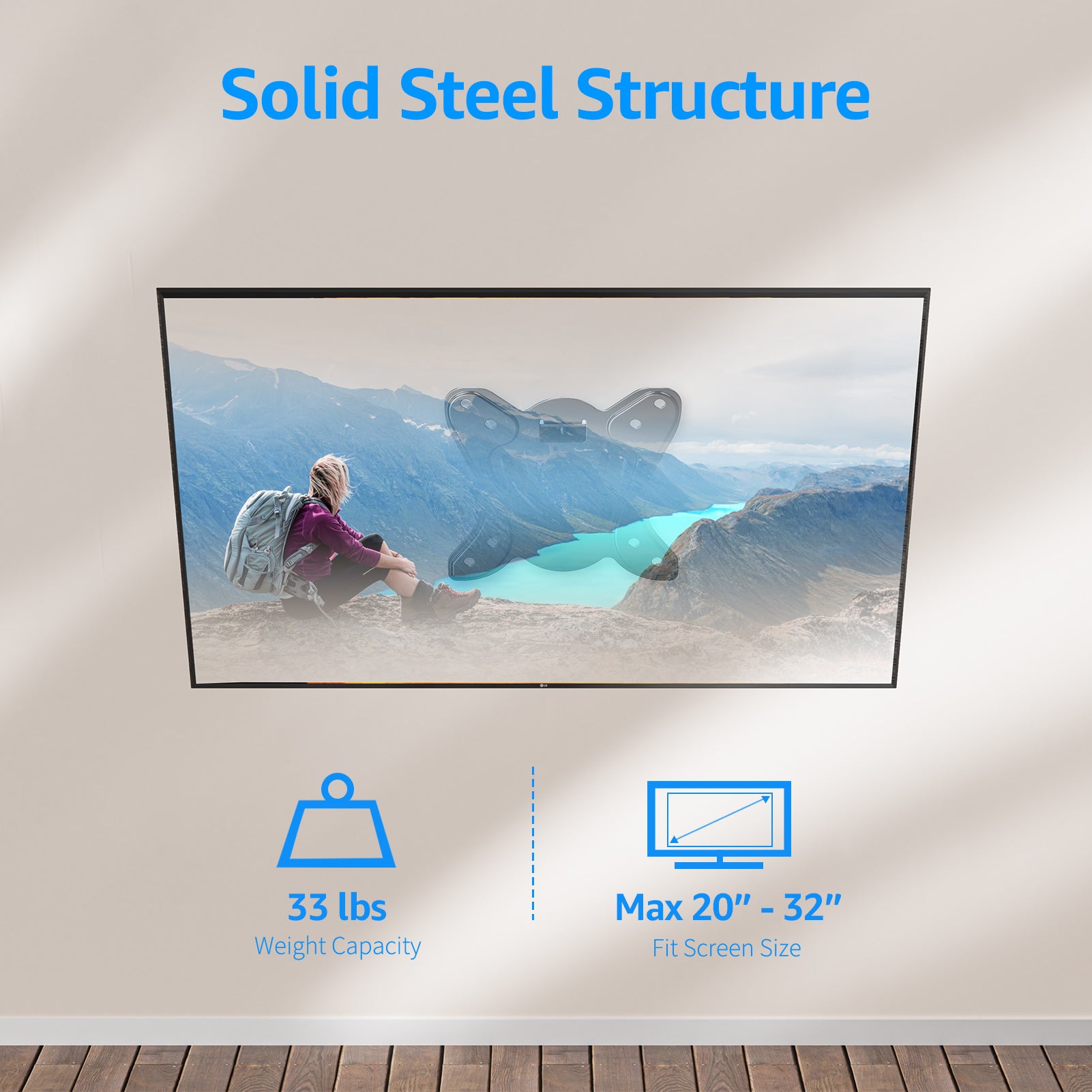 Full Motion TV Mount for 13''-30'' TVs MUT0068
