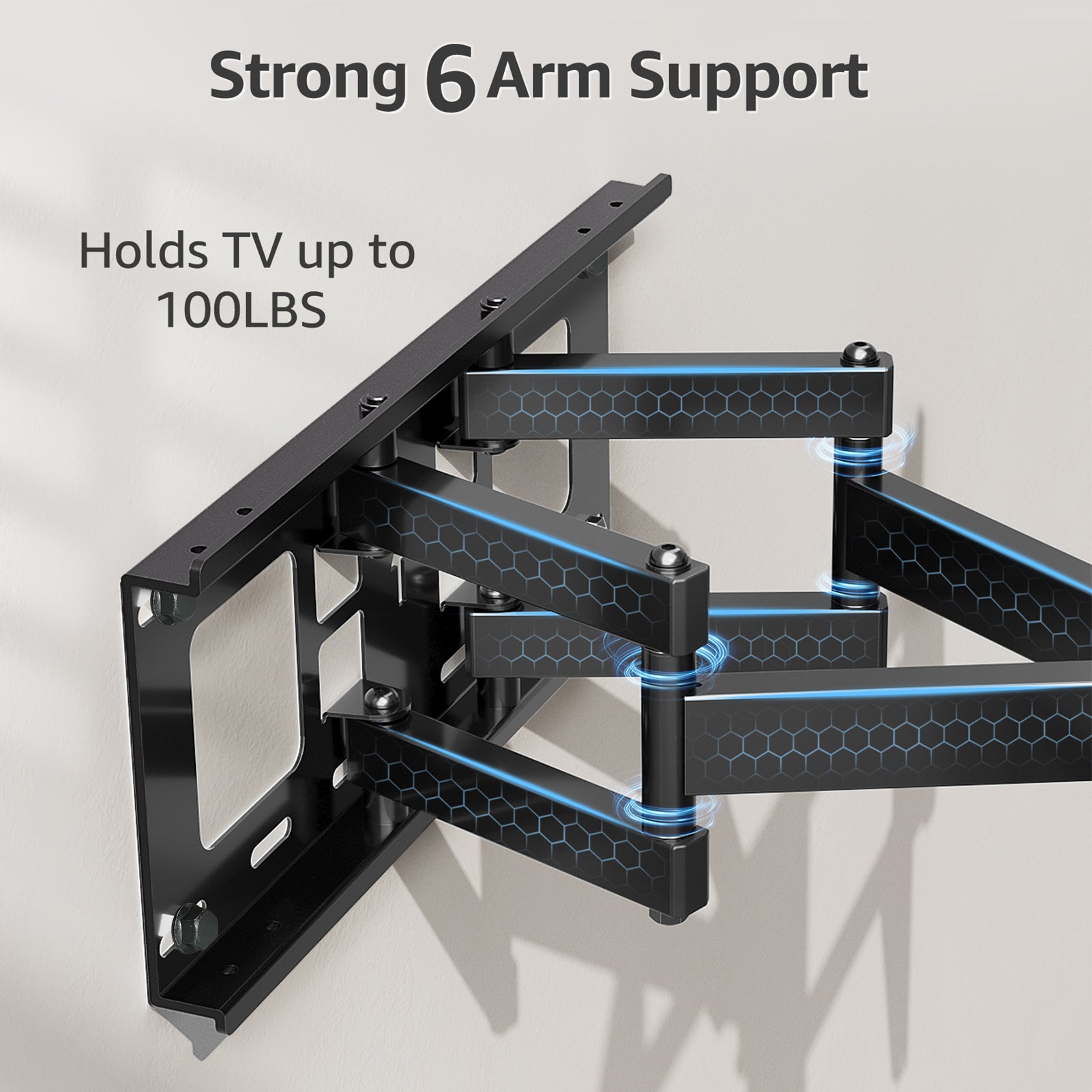 Full Motion TV Wall Mount for 32''-65'' TVs MUT0010