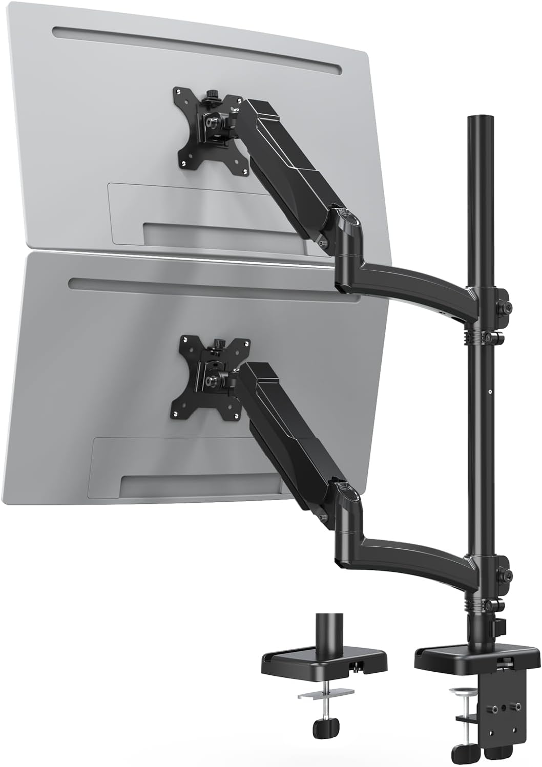 Full Motion Dual Monitor Desk Mount for Max 32'' Monitors MU6012A