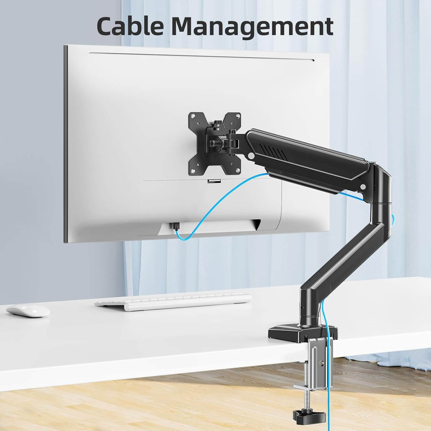 Freelift Single Monitor Desk Mount for 13''-32'' Monitors MU8013B