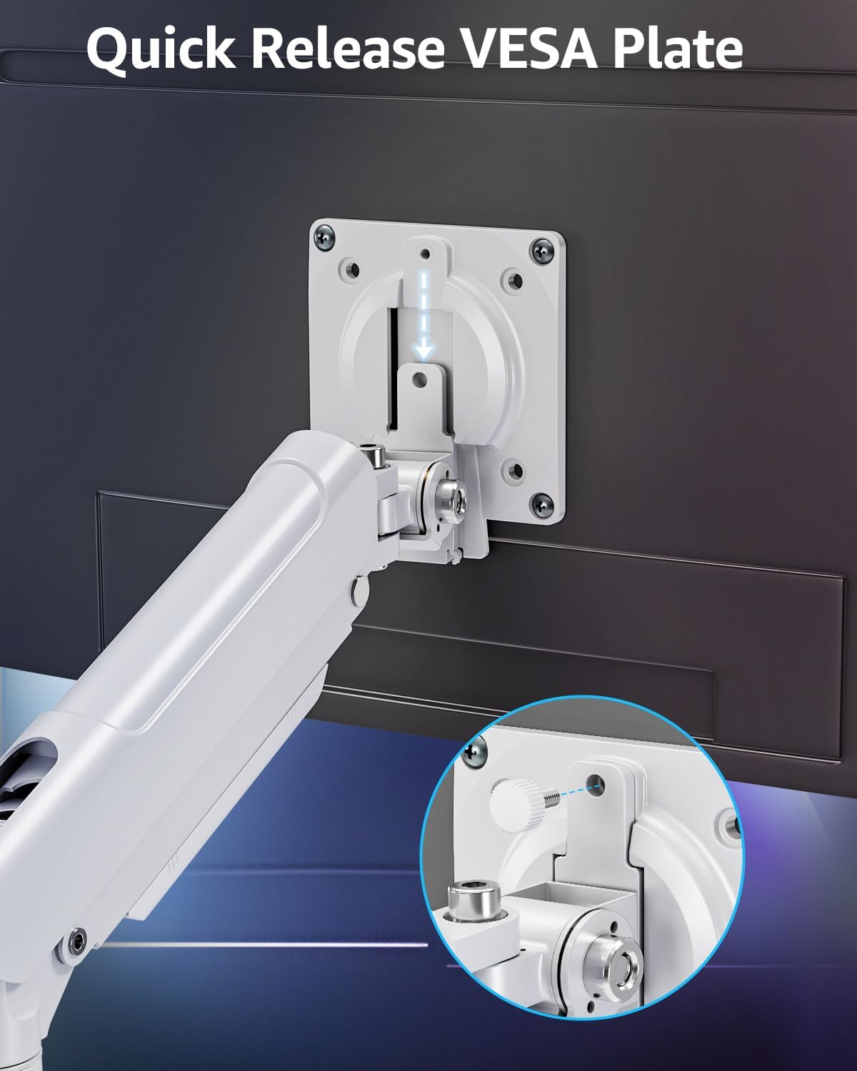 Soporte de escritorio para monitor dual para monitores de 13''-39'' MU7006