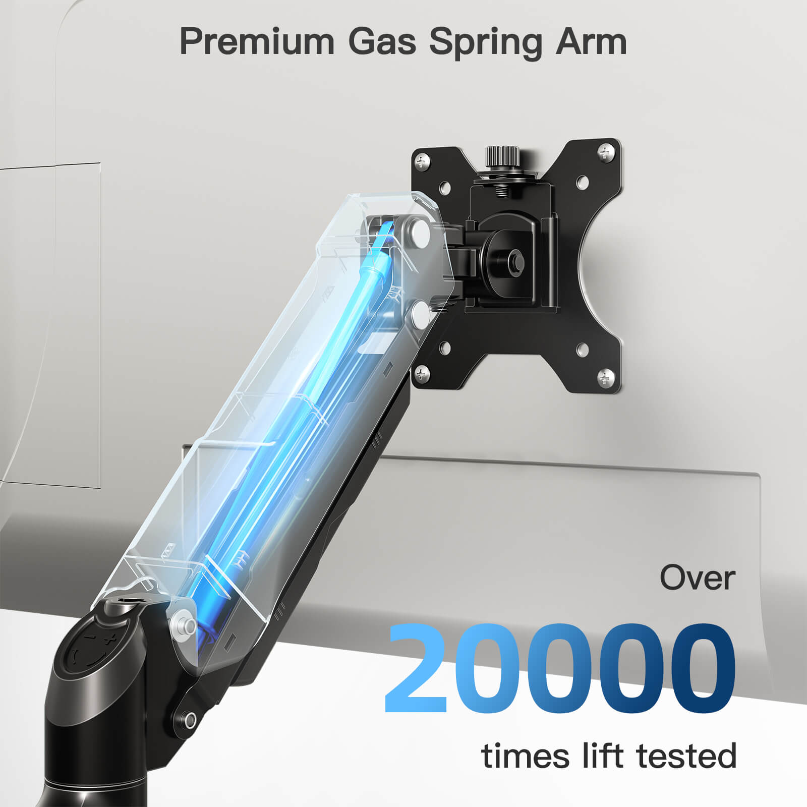 Single Monitor Desk Mount for 13''-32'' Monitors MUA6021B