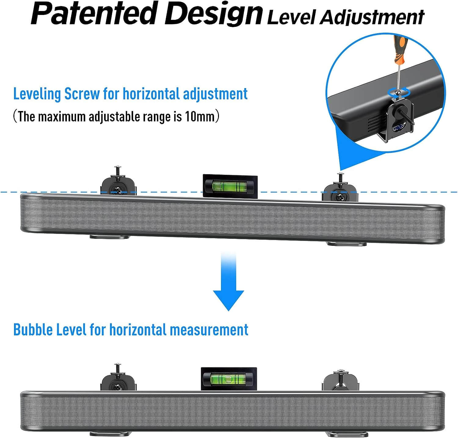 Universal Soundbar Wall Mount MU9101B-A
