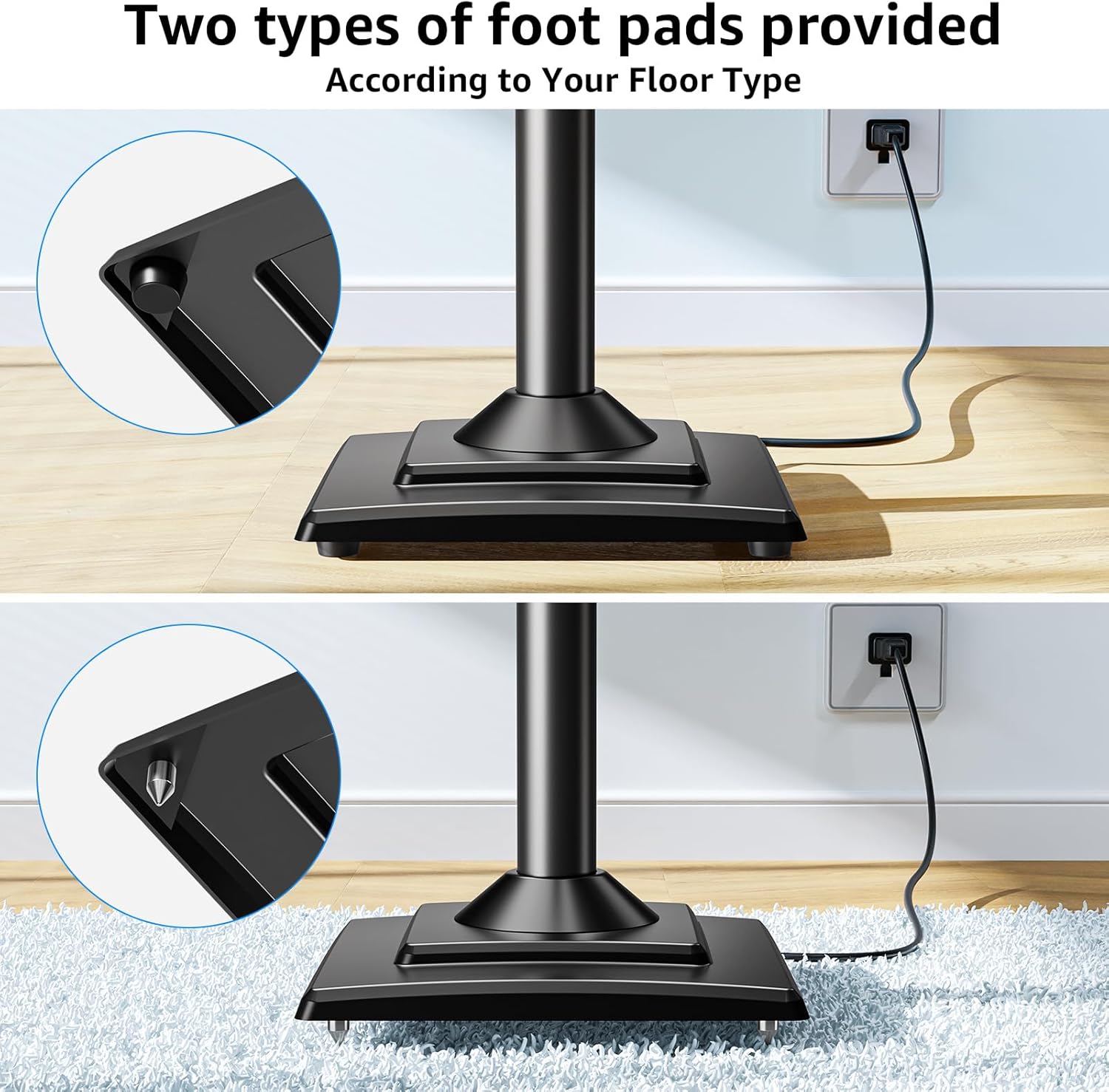 MOUNTUP Universal Speakers Stands MU9138