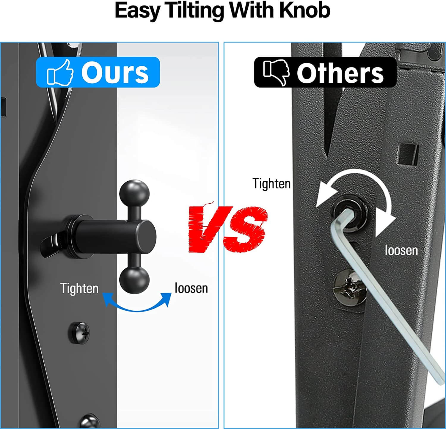 Tilting TV Wall Mount for 37''-90" TVs MUT0017