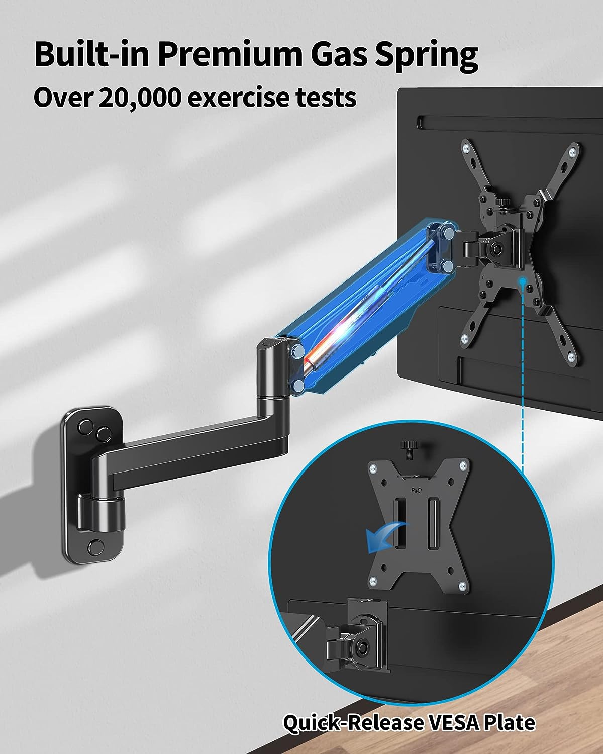 Single Monitor Wall Mount For 17"-35" Monitors MU2005