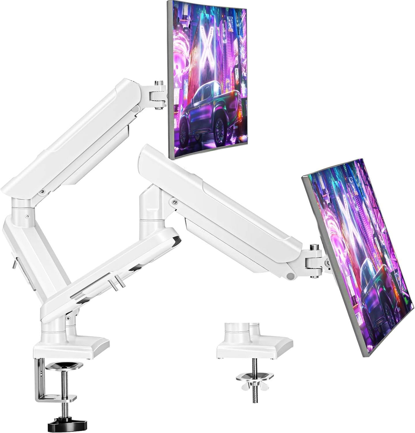 Soporte de escritorio para monitor dual para monitores de 13''-39'' MU7006