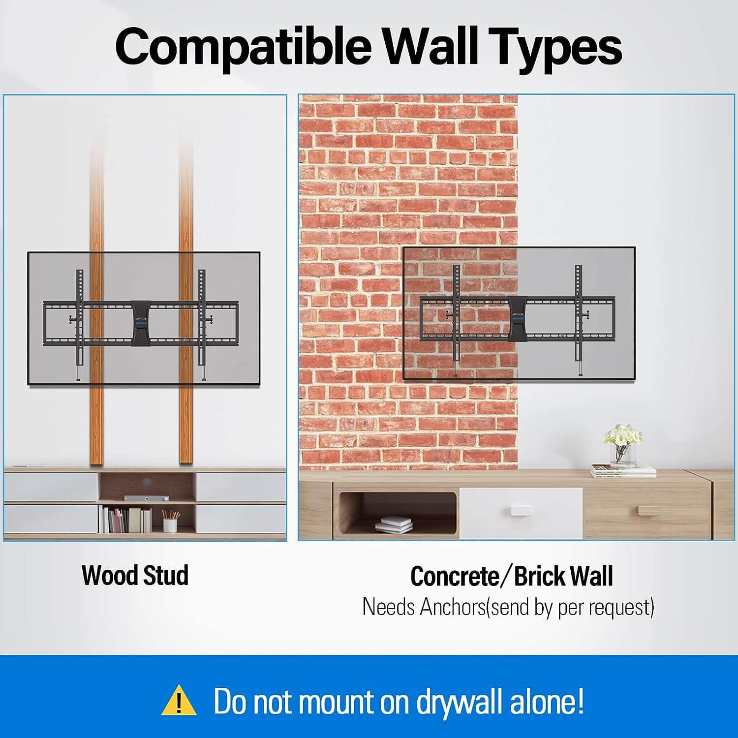 Tilting TV Wall Mount for 37''-86" TVs MU0017