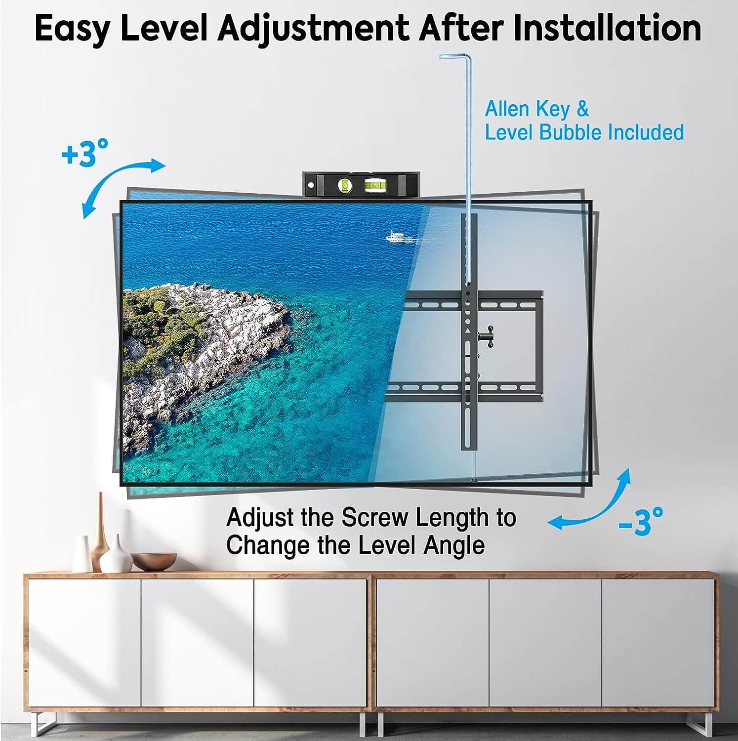 Tilting TV Wall Mount for 37''-85'' TVs MUT0016