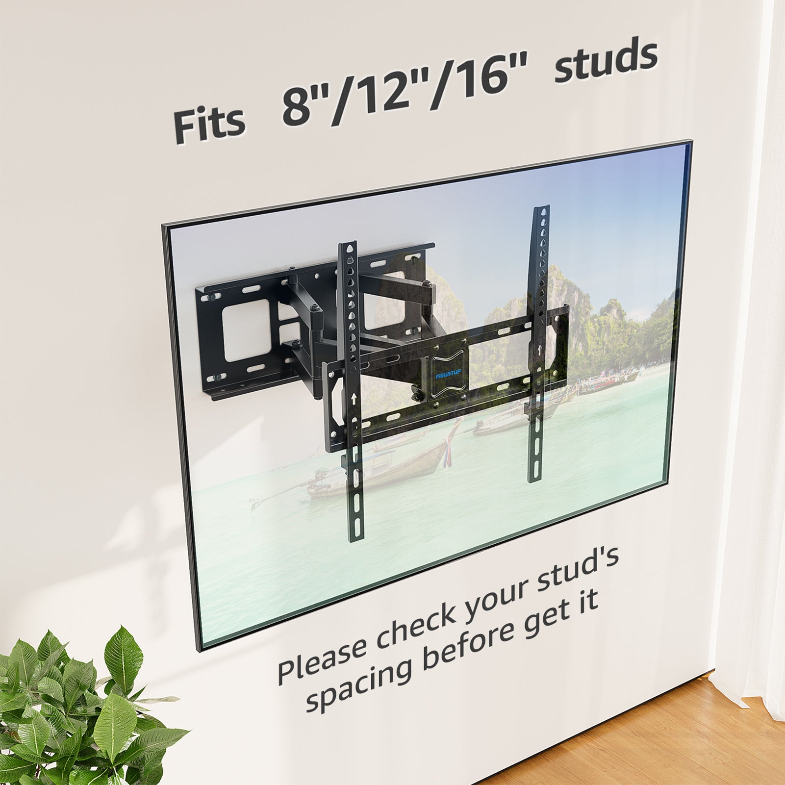 Full Motion TV Wall Mount for 32''-65'' TVs MUT0010