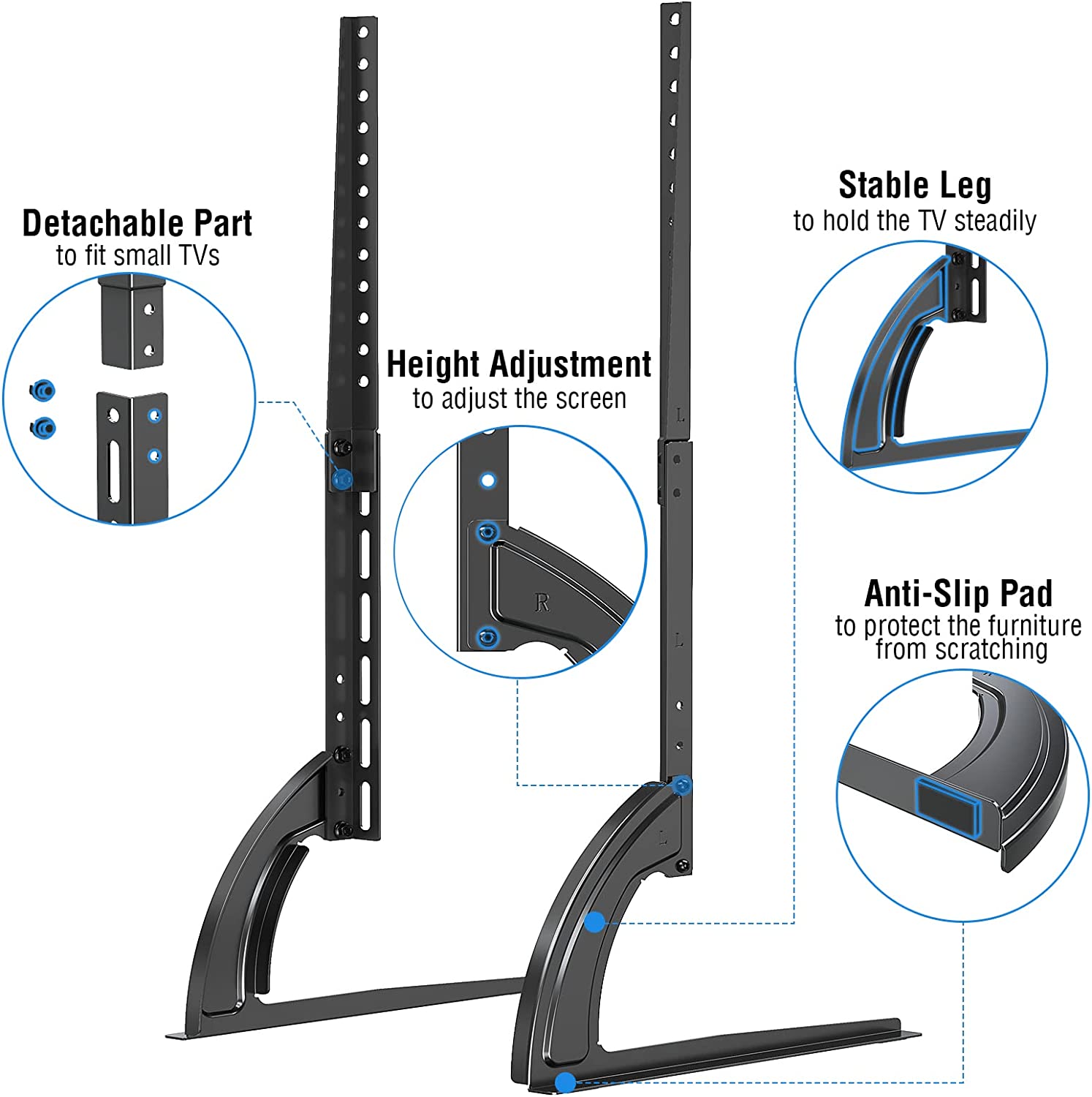 Soporte de Mesa Universal para TV de 27''-65'' MU1010