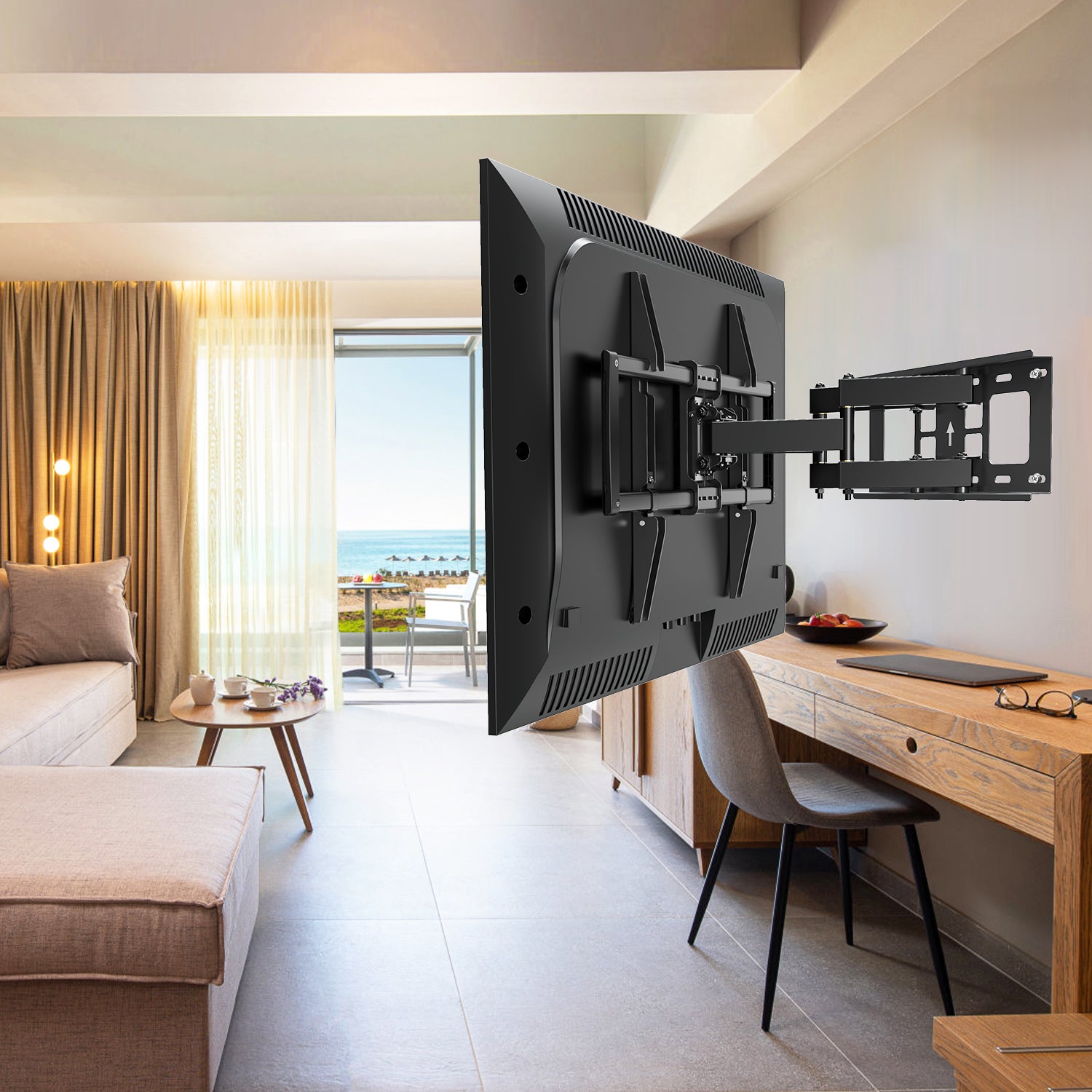 Full Motion TV Wall Mount for 37''-80" TVs MUT0054