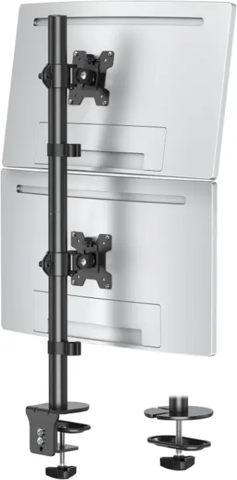 Vertical Dual Monitor Desk Mount for Max 32'' Monitors MU3004
