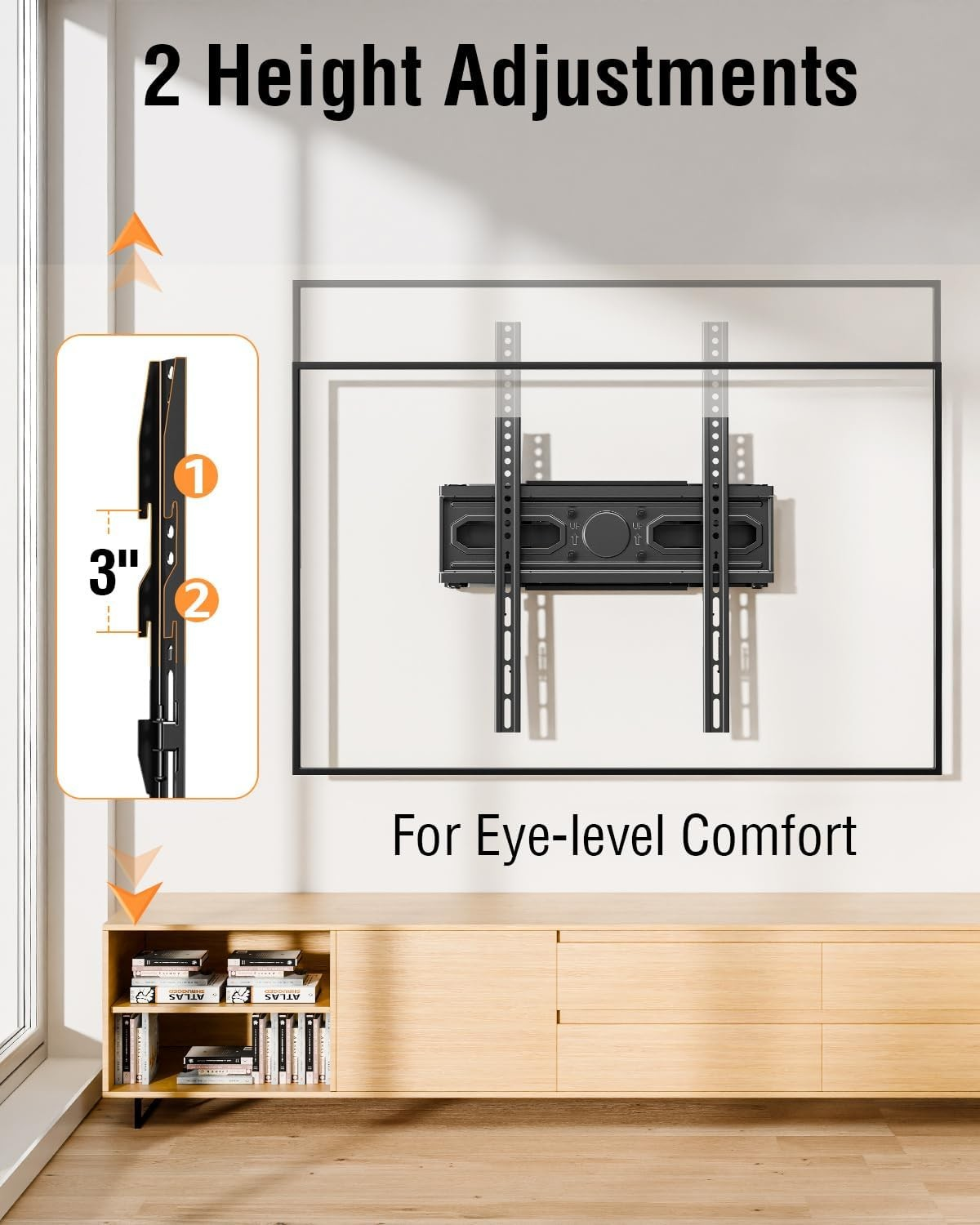 View Free Full Motion TV Wall Mount for 26''-65'' TVs VF0010