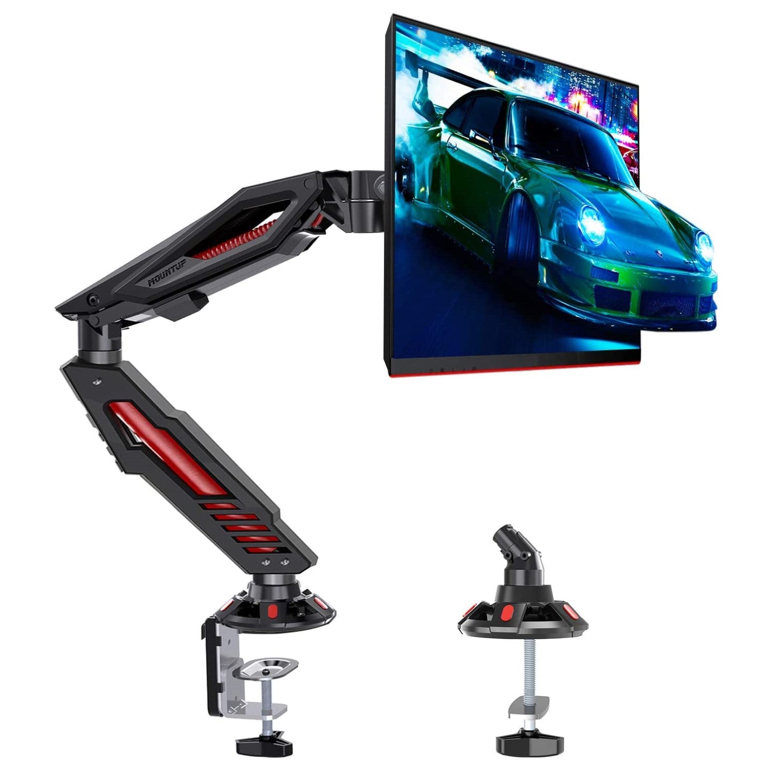 Soporte de escritorio para monitor único para monitores de 17''-32'' MU0027 para juegos