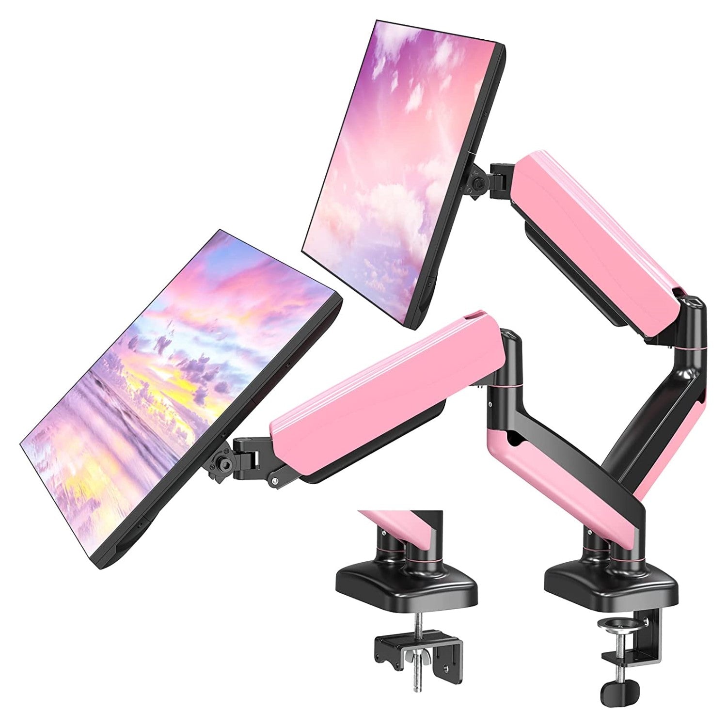 Pink Monitor Desktop Mount MU6002