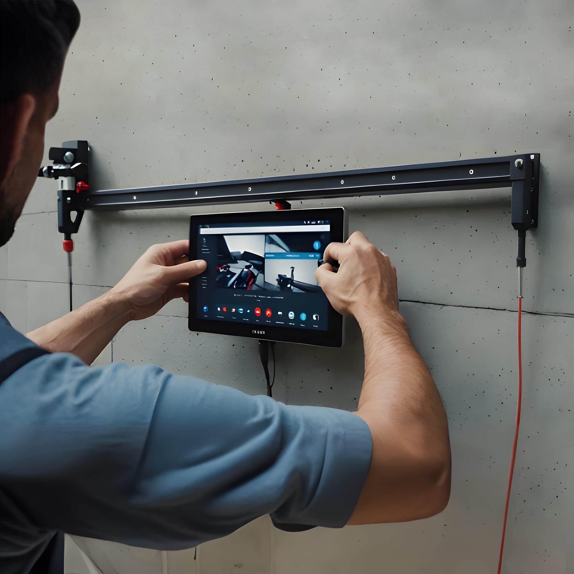 How to Install a TV mount on a Concrete Wall