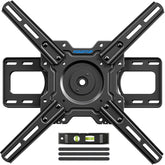 MOUNTUP Ultra-Slim & Rotating TV Wall Mount for Samsung The Frame/Neo QLED 8K/Neo QLED 4K Series, TV Mount 90 Degree Landscape to Portrait, Max VESA 400x400mm Hold up to 88 lbs MU0089