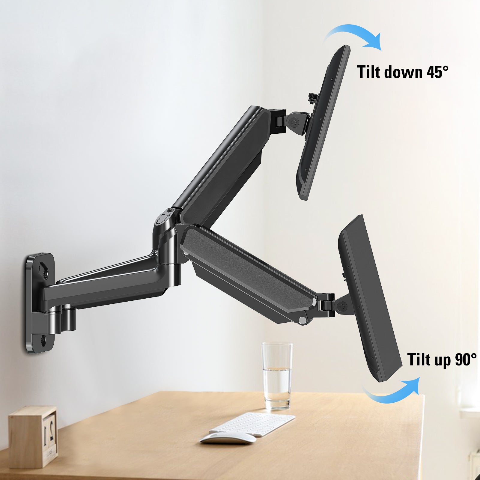 Dual Monitor Wall Mount for 13"-32'' Monitors MUA2012B