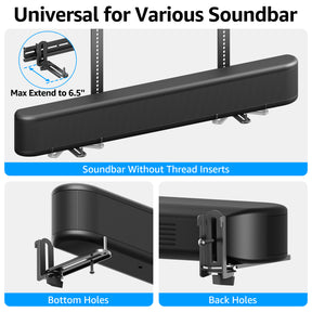 Soundbar Wall Mount Bracket Samsung Sound Stand Universal