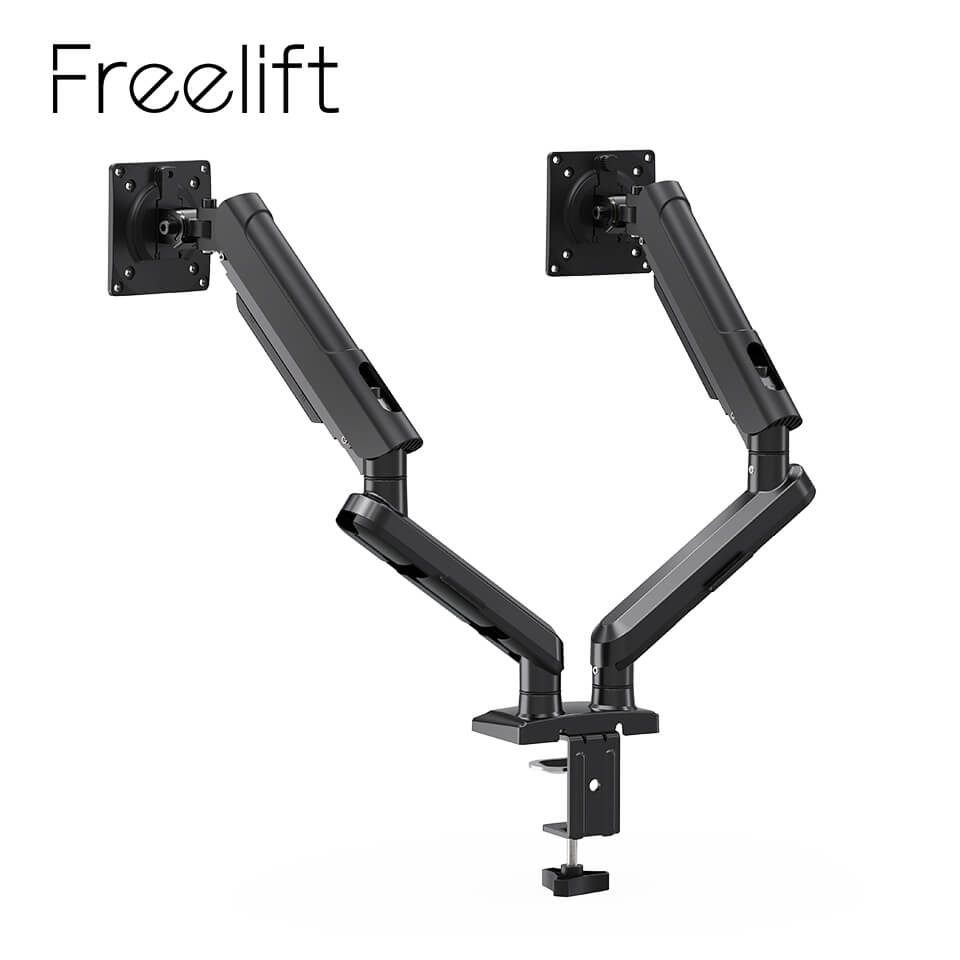 Freelift Dual Monitor Desk Mount for 13''-32'' Monitors MUA8012B