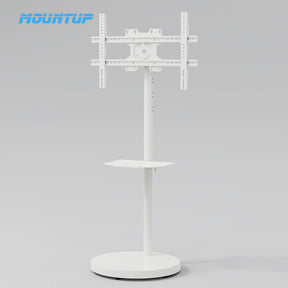 37''-85'' Mobile TV Stand Height Adjustment Rotation TV Cart MUT1107