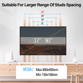 Tilting TV Wall Mount for 37''-90" TVs MUT0017