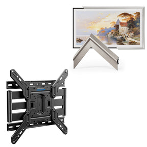 VueFrame TV Frames Deco Alloy Bezel Only for Samsung The Frame TVs, Modern & Minimalist Styles from TV to Art, Interchangeable Bezels for Home Decor, Easy Installation