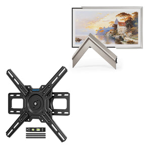 VueFrame TV Frames Deco Alloy Bezel Only for Samsung The Frame TVs, Modern & Minimalist Styles from TV to Art, Interchangeable Bezels for Home Decor, Easy Installation