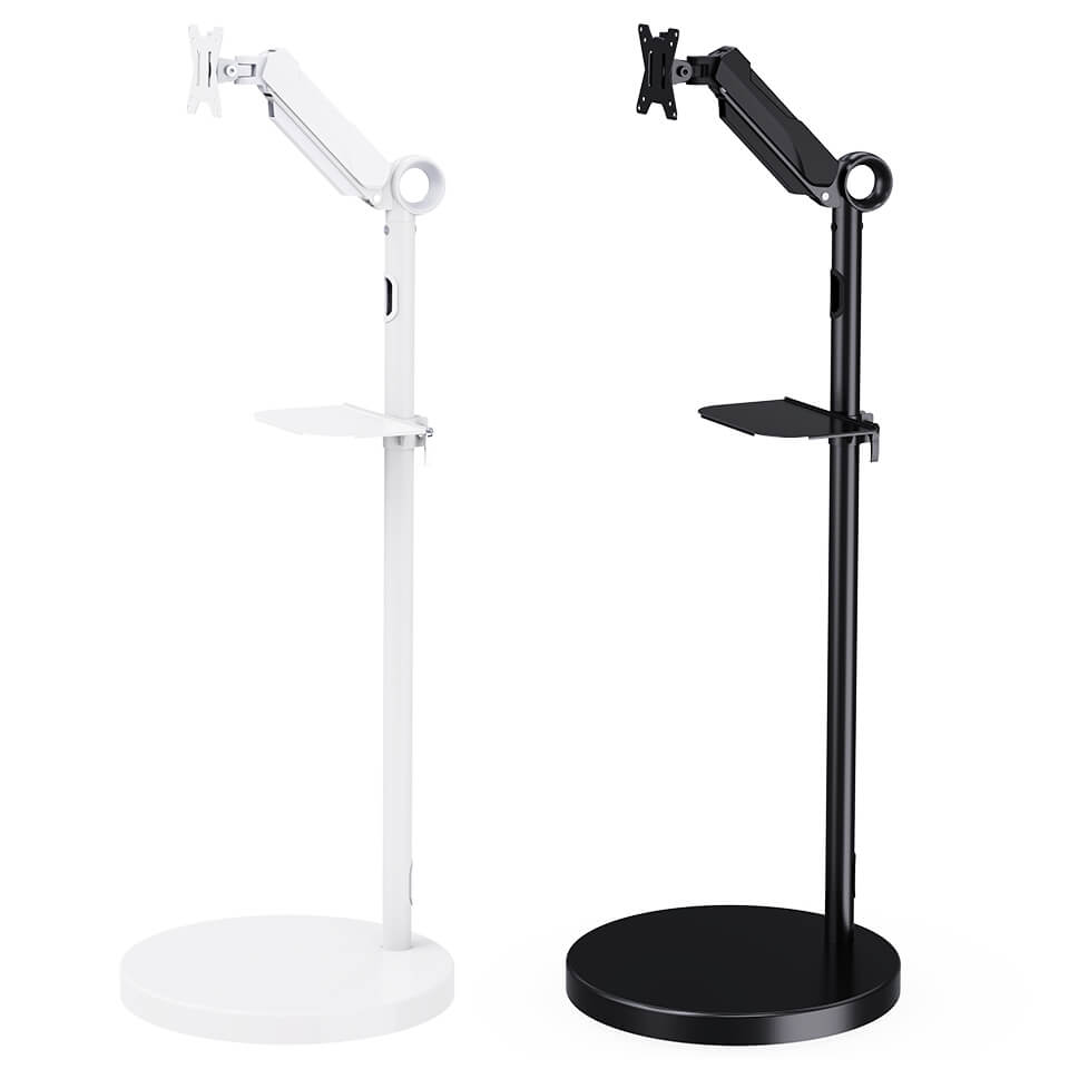 17''-35'' Mobile Monitor Floor Stand MUT1106