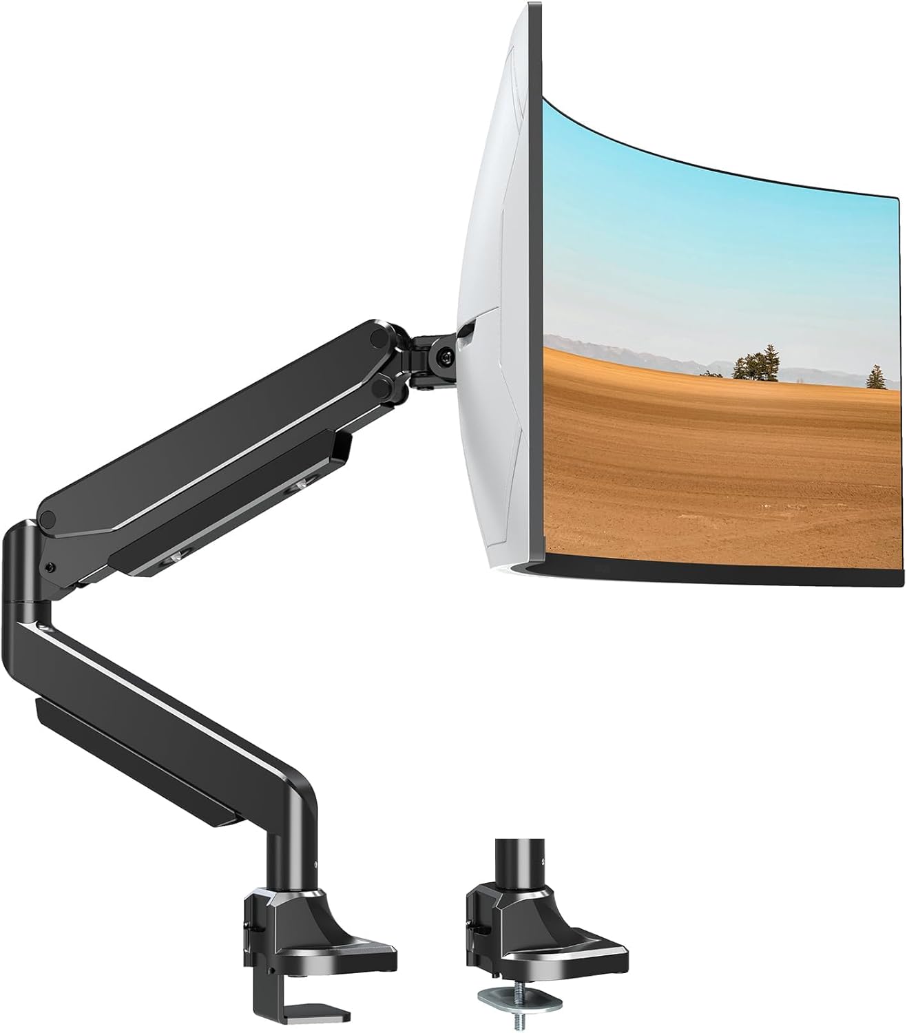 MOUNTUP Single Monitor Mount fits 43 42 40 39 37 34 32 27 inch Ultrawi