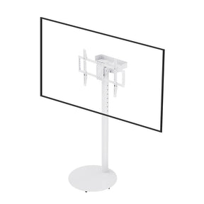 47''-85'' TV Mounts & Carts White Floor TV Stand MUT1102-L