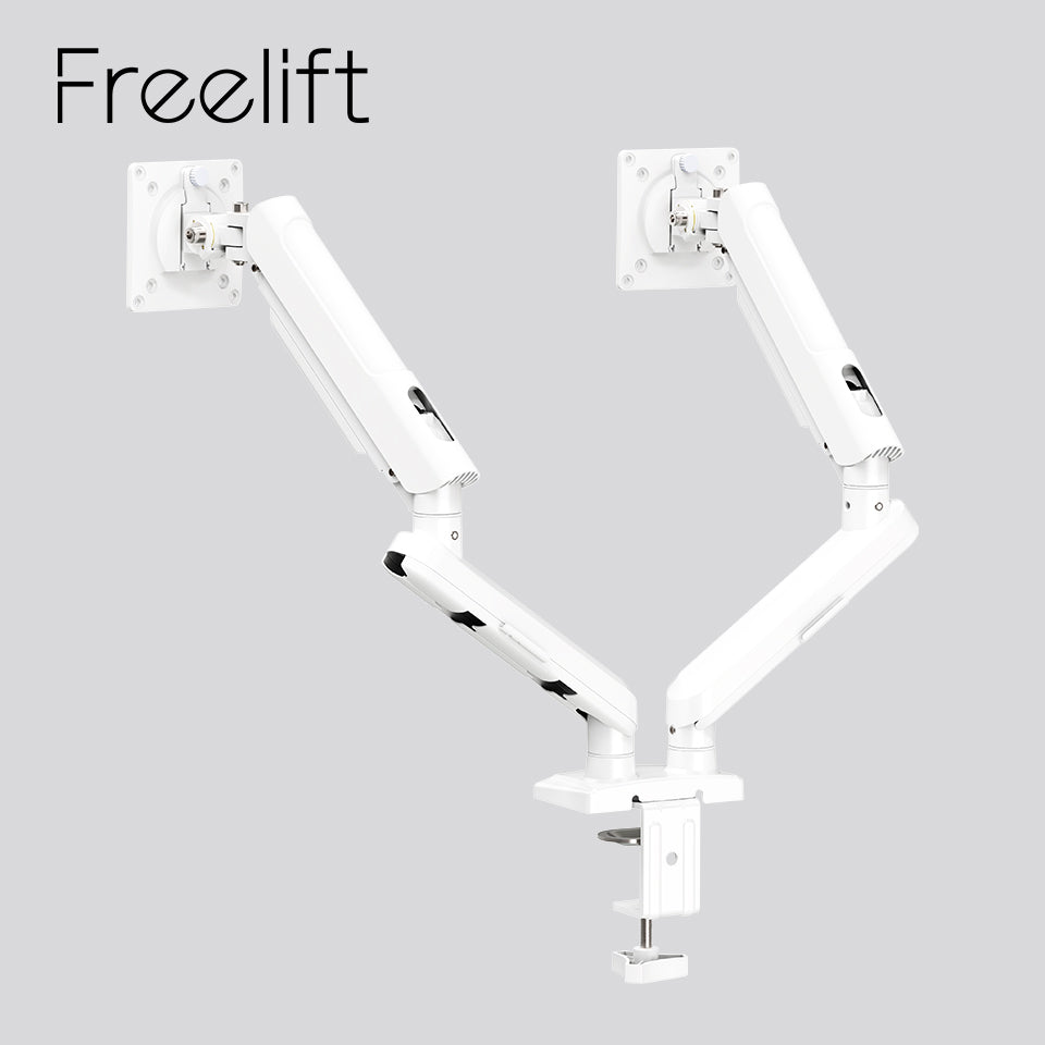 Freelift Dual Monitor Desk Mount for 13''-32'' Monitors MUA8012W