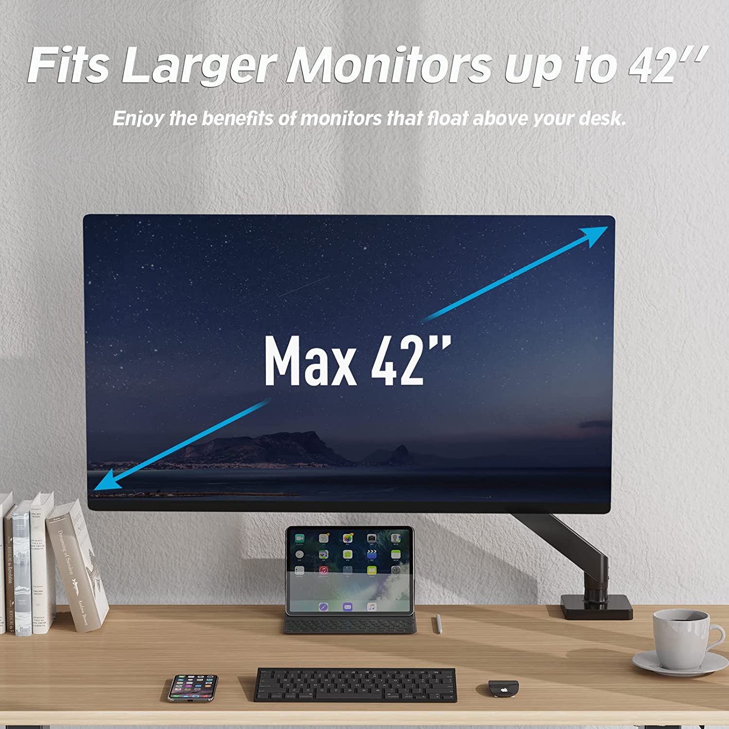 Copy of Single Monitor Desk Mount for 22"-42" Monitors MUA7005