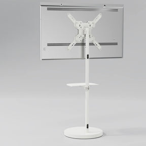 17''- 55'' White Monitor Floor Stand TV Mount & TV Cart MUT1109