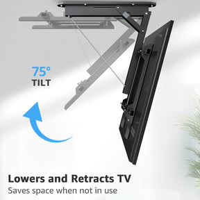 Full Motion Electric Ceiling TV Mount for 32''-70'' TVs MU2501