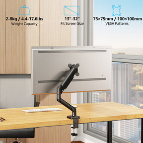 Freelift Single Monitor Desk Mount for 13''-32'' Monitors MUA8013B