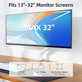 Soporte de escritorio para monitor único para monitores de 13''-32'' MP0004